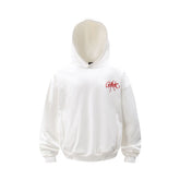 Embroidered Letters Loose Fit Hoodie